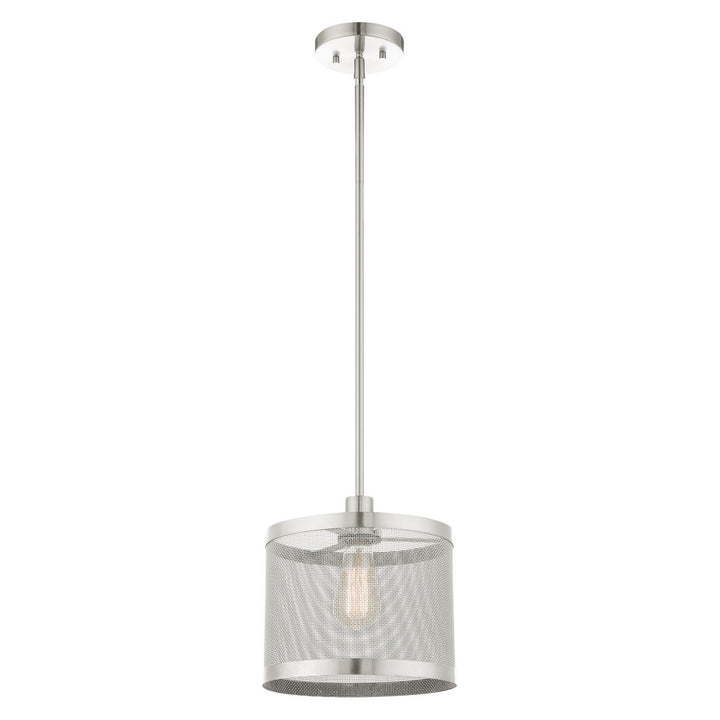 Livex Industro 46212-91 Pendant Light - Brushed Nickel