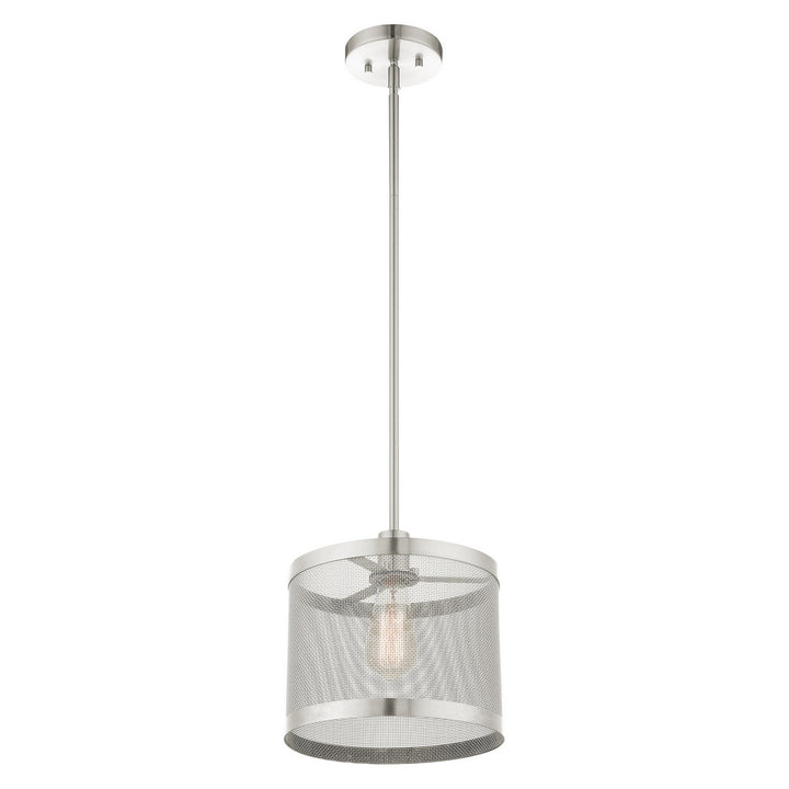 Livex Industro 46212-91 Pendant Light - Brushed Nickel