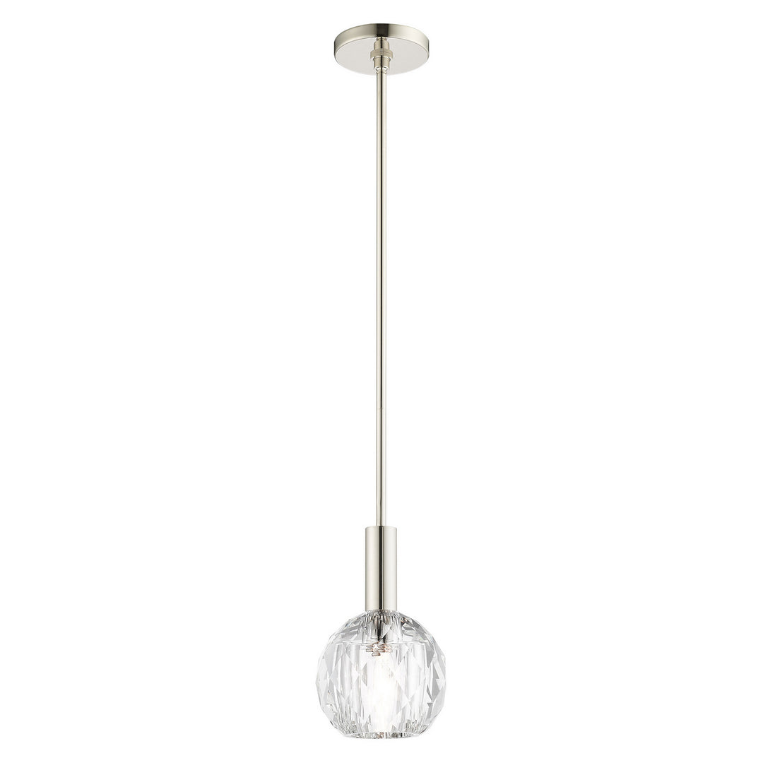 Livex Whitfield 46321-35 Pendant Light - Polished Nickel
