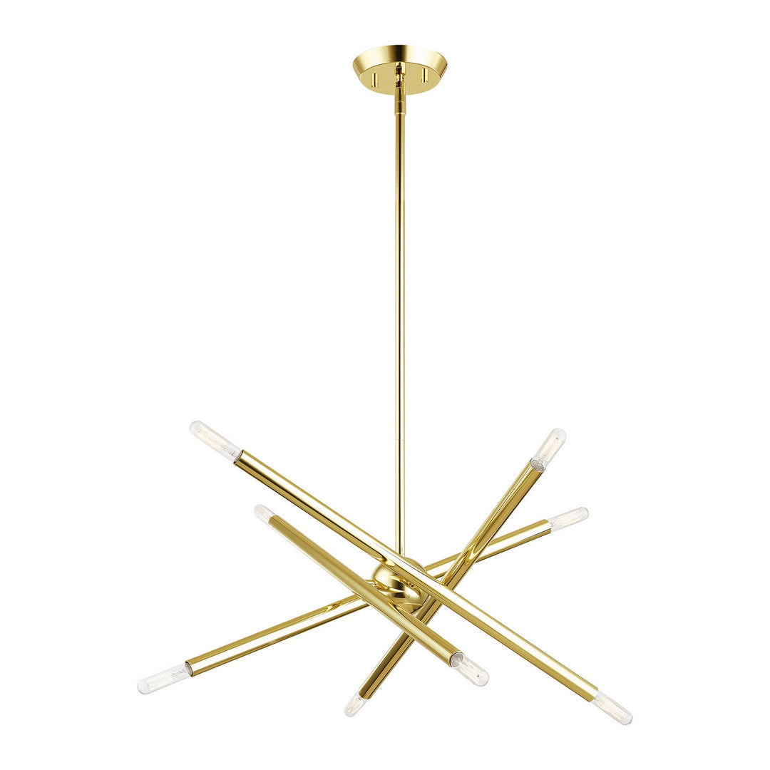 Livex Soho 46774-02 Chandelier Light - Polished Brass
