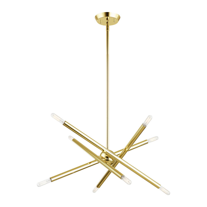 Livex Soho 46774-02 Chandelier Light - Polished Brass