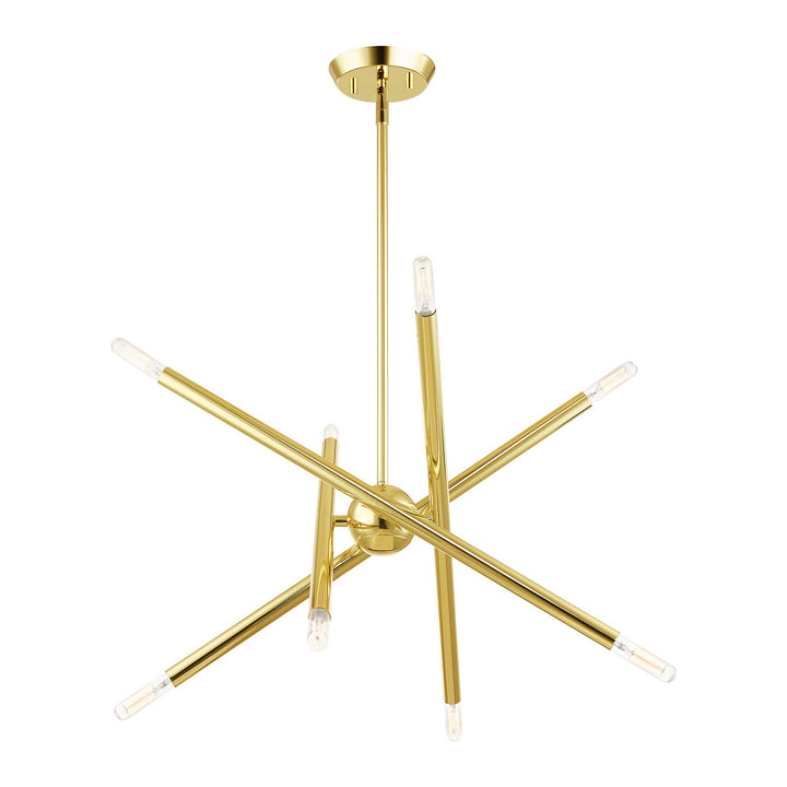 Livex Soho 46774-02 Chandelier Light - Polished Brass