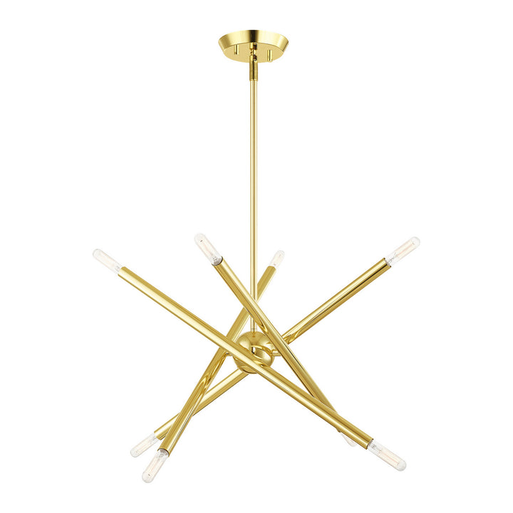 Livex Soho 46774-02 Chandelier Light - Polished Brass