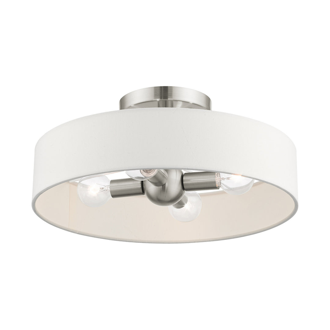 Livex Venlo 46927-91 Ceiling Light - Brushed Nickel