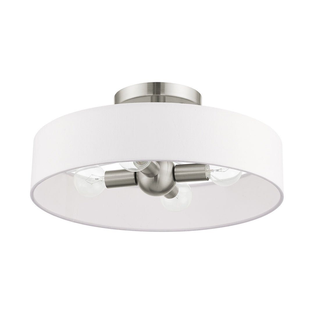 Livex Venlo 46927-91 Ceiling Light - Brushed Nickel