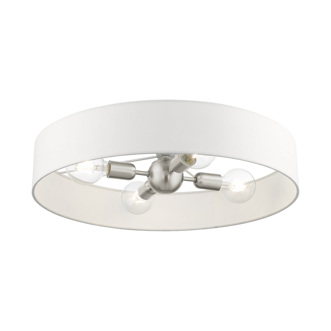 Livex Venlo 46928-91 Ceiling Light - Brushed Nickel