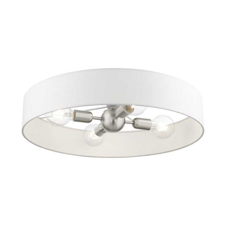 Livex Venlo 46928-91 Ceiling Light - Brushed Nickel