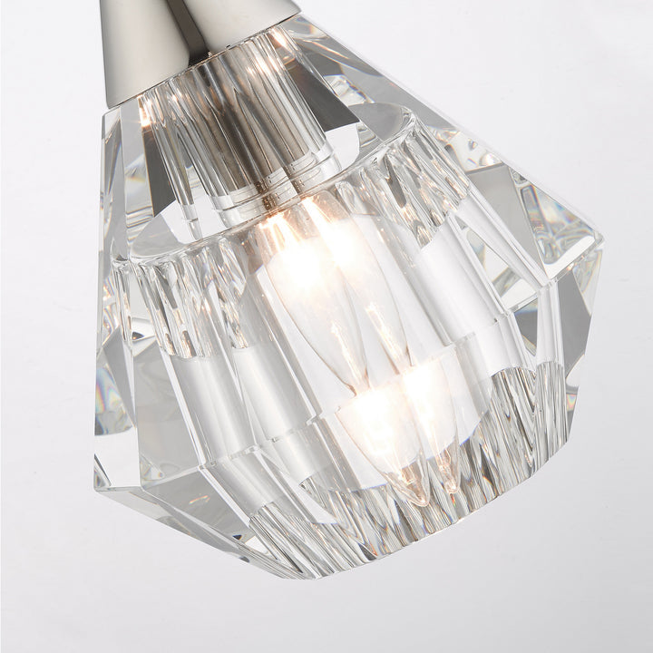 Livex Brussels 47071-35 Pendant Light - Polished Nickel