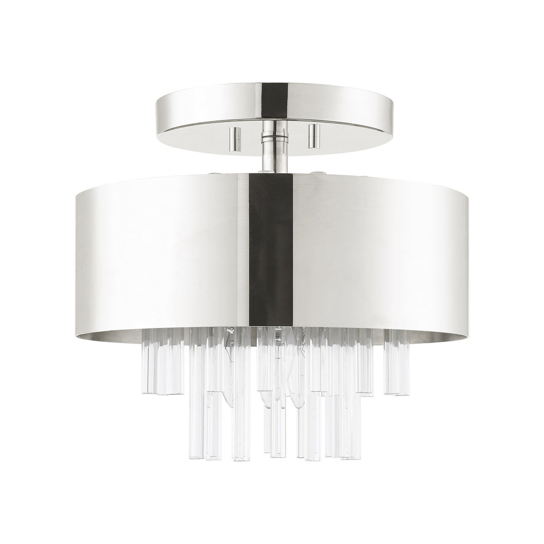 Livex Orenburg 48872-35 Ceiling Light - Polished Nickel