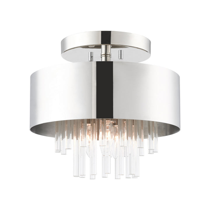 Livex Orenburg 48872-35 Ceiling Light - Polished Nickel