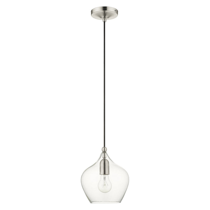 Livex Aldrich 49088-91 Pendant Light - Brushed Nickel