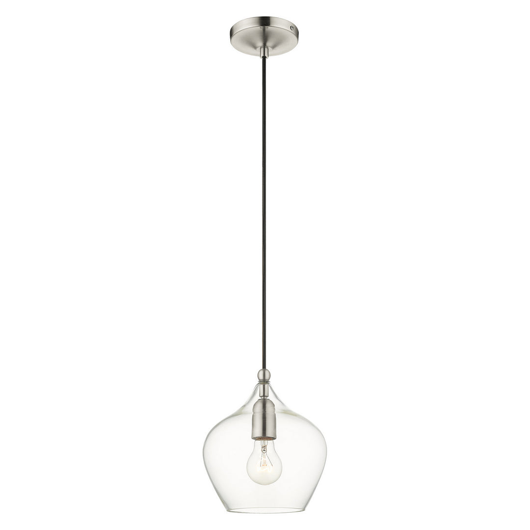 Livex Aldrich 49088-91 Pendant Light - Brushed Nickel