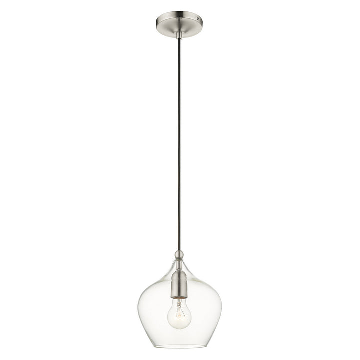 Livex Aldrich 49088-91 Pendant Light - Brushed Nickel