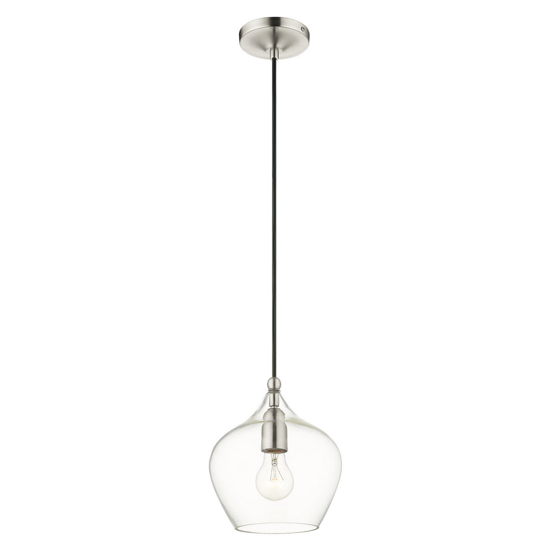 Livex Aldrich 49088-91 Pendant Light - Brushed Nickel