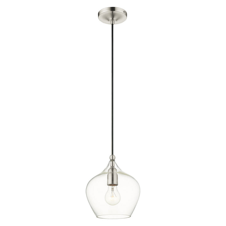 Livex Aldrich 49088-91 Pendant Light - Brushed Nickel