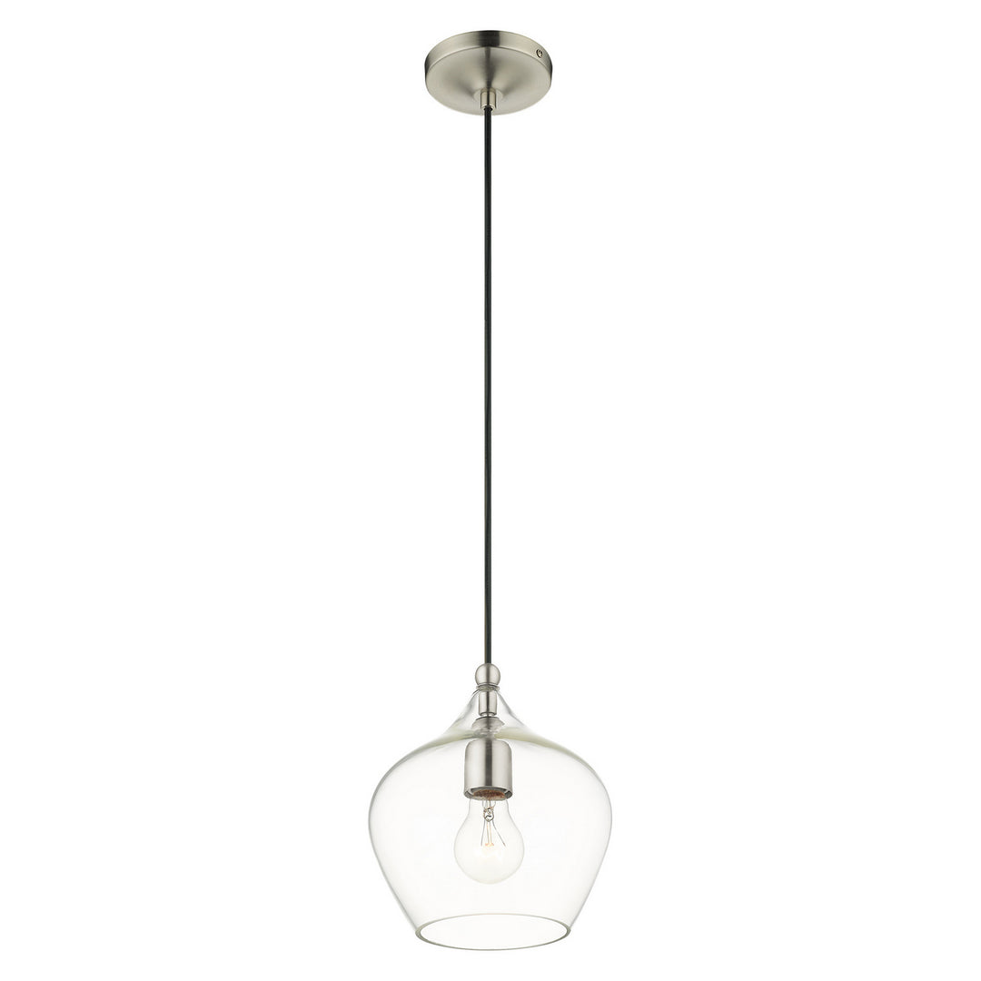 Livex Aldrich 49088-91 Pendant Light - Brushed Nickel