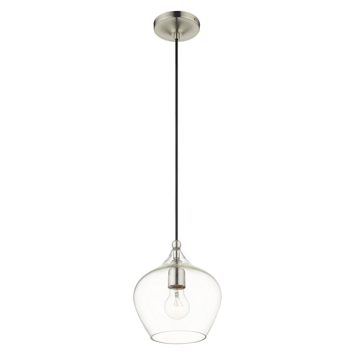 Livex Aldrich 49088-91 Pendant Light - Brushed Nickel