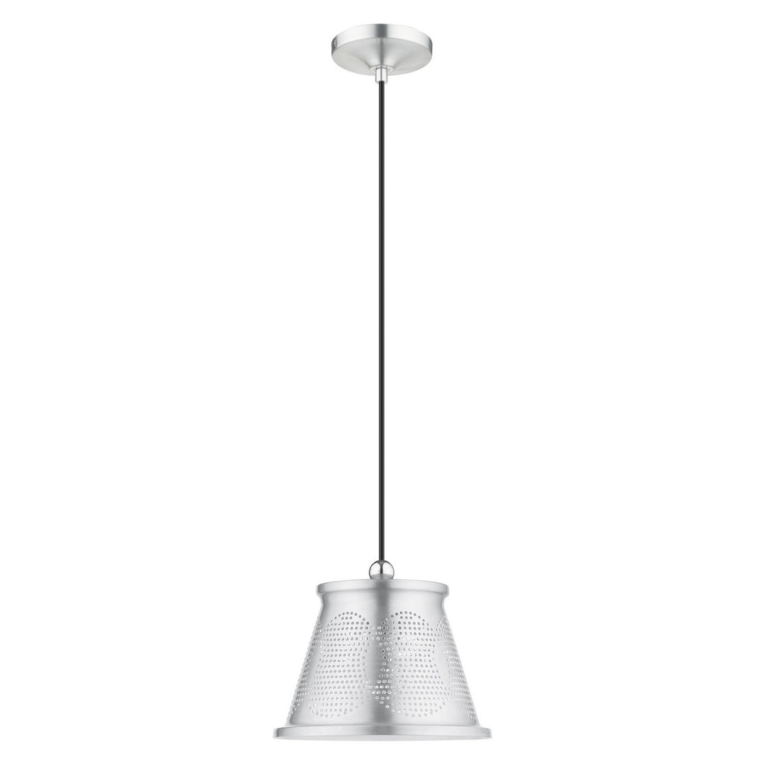 Livex Pendants 49096-66 Pendant Light - Brushed Aluminum