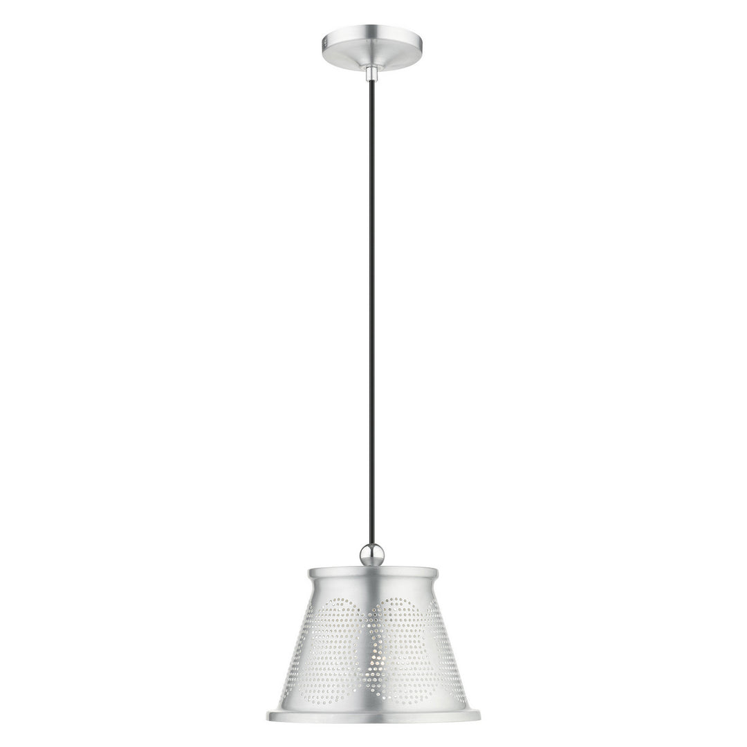 Livex Pendants 49096-66 Pendant Light - Brushed Aluminum