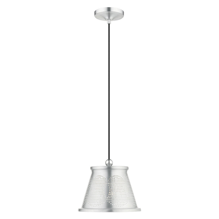 Livex Pendants 49096-66 Pendant Light - Brushed Aluminum