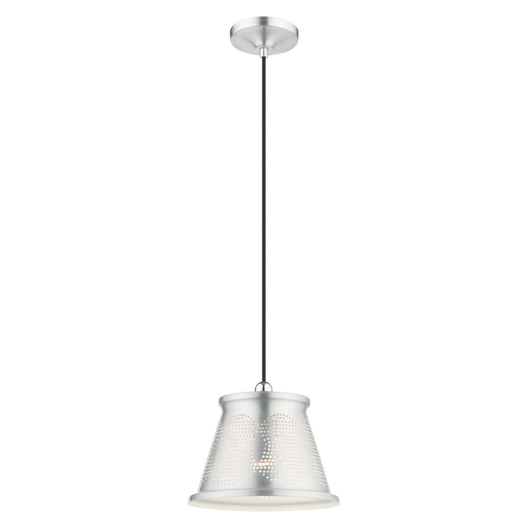 Livex Pendants 49096-66 Pendant Light - Brushed Aluminum