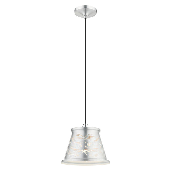 Livex Pendants 49096-66 Pendant Light - Brushed Aluminum