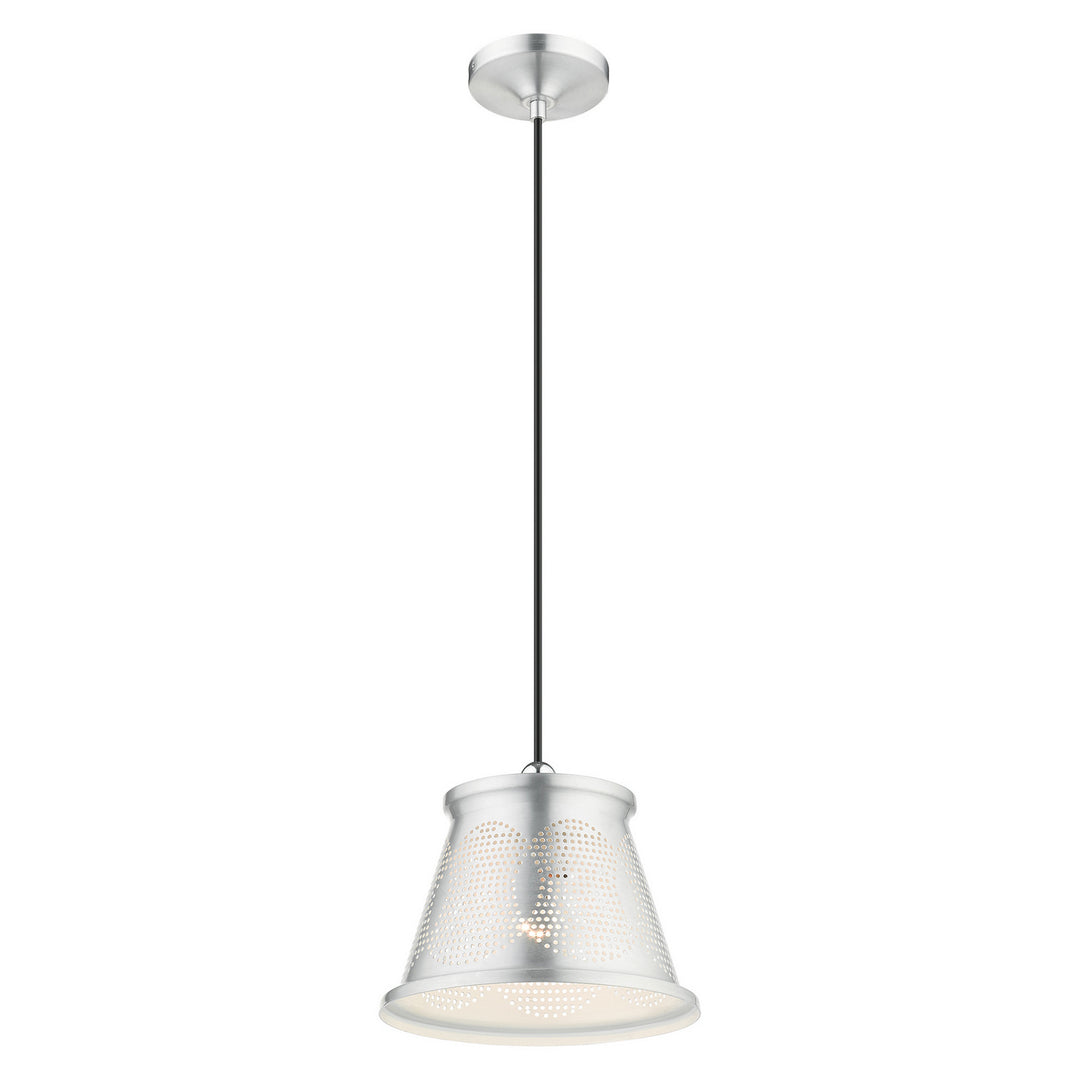 Livex Pendants 49096-66 Pendant Light - Brushed Aluminum