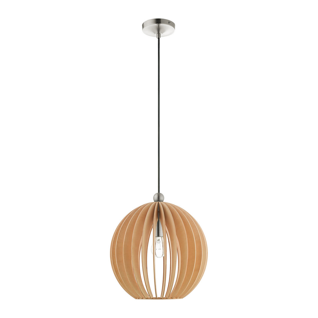 Livex Pendants 49099-91 Pendant Light - Brushed Nickel