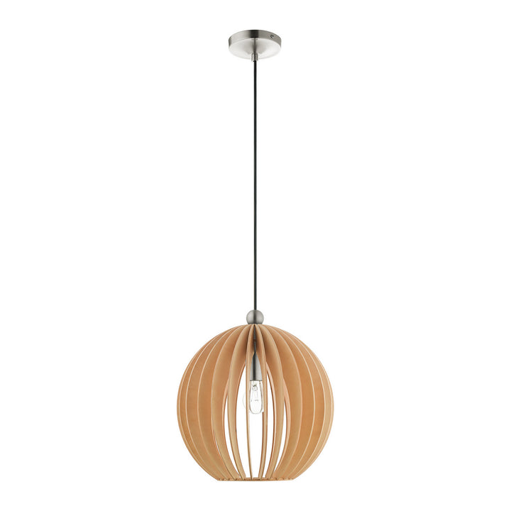 Livex Pendants 49099-91 Pendant Light - Brushed Nickel