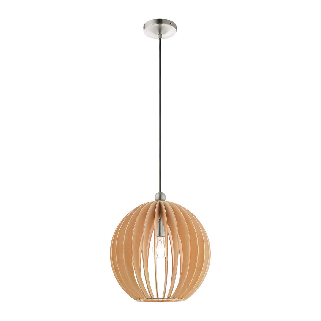 Livex Pendants 49099-91 Pendant Light - Brushed Nickel