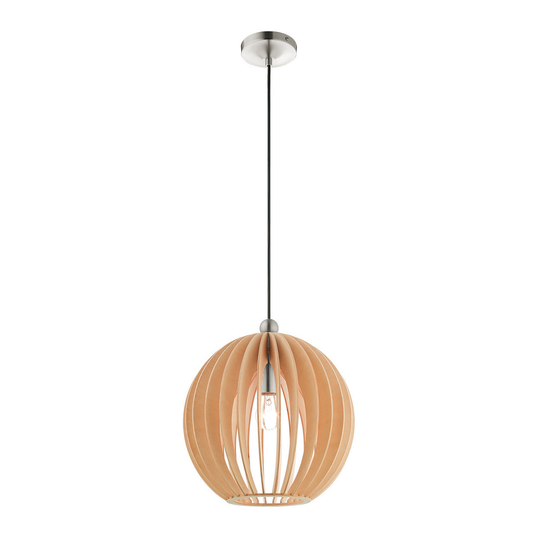 Livex Pendants 49099-91 Pendant Light - Brushed Nickel
