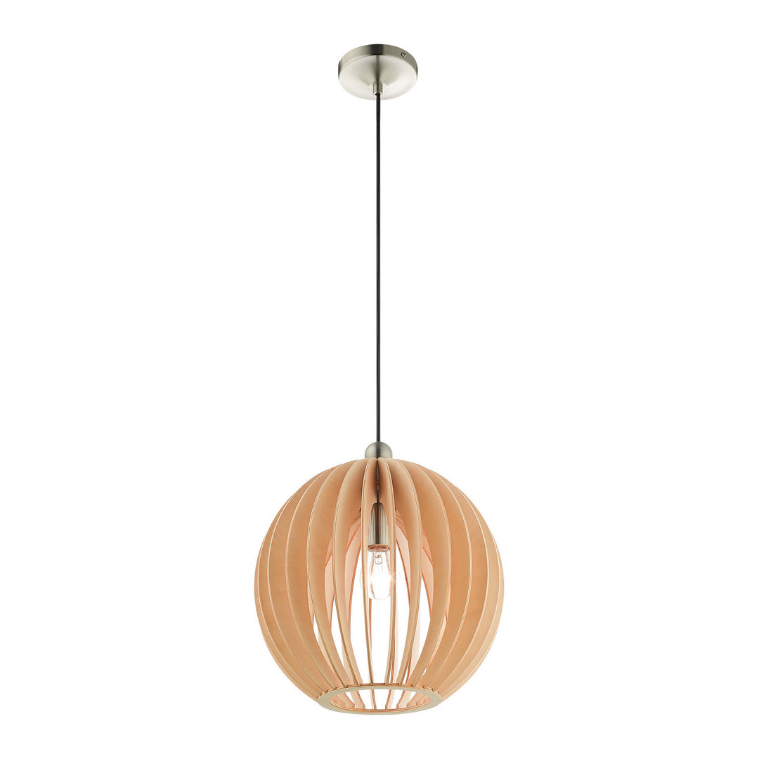 Livex Pendants 49099-91 Pendant Light - Brushed Nickel