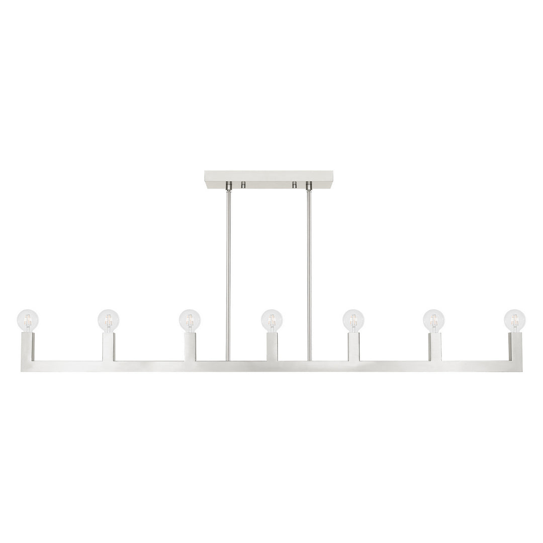 Livex Solna 49209-91 Pendant Light - Brushed Nickel