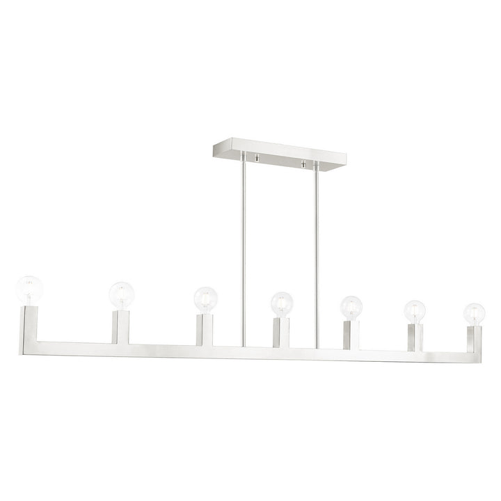 Livex Solna 49209-91 Pendant Light - Brushed Nickel