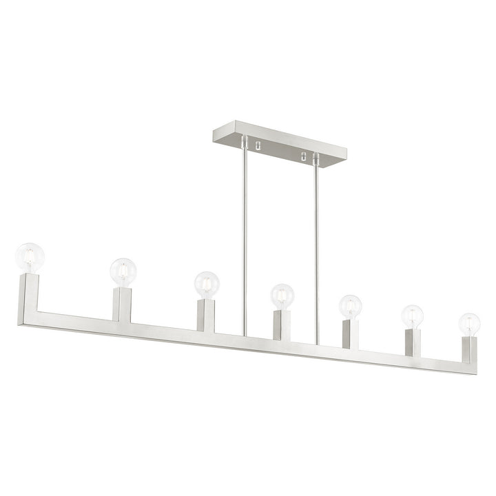 Livex Solna 49209-91 Pendant Light - Brushed Nickel