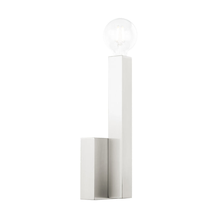 Livex Solna 49211-91 Wall Sconce Light - Brushed Nickel