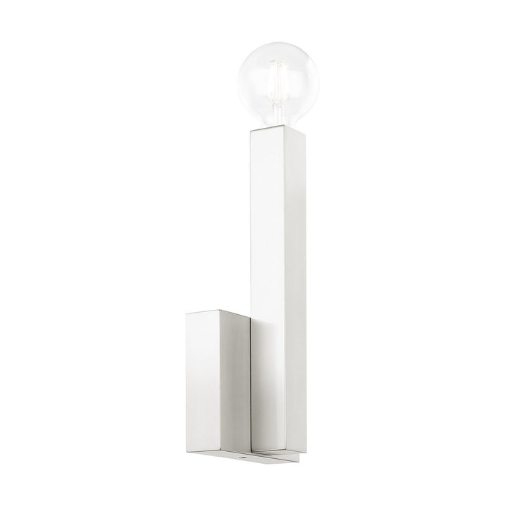 Livex Solna 49211-91 Wall Sconce Light - Brushed Nickel