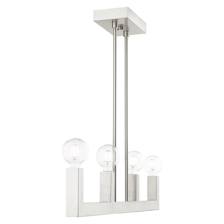 Livex Solna 49213-91 Pendant Light - Brushed Nickel