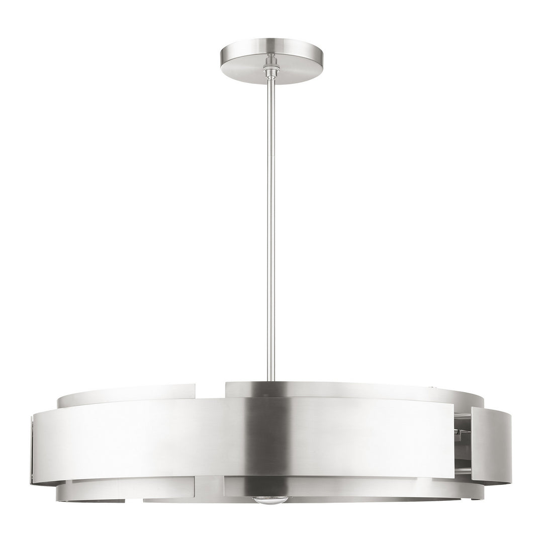 Livex Varick 49418-91 Pendant Light - Brushed Nickel