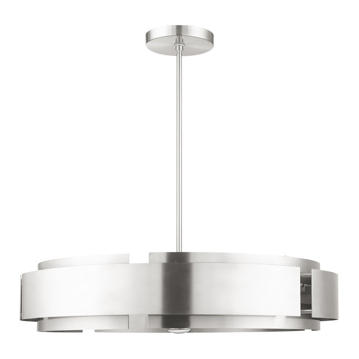 Livex Varick 49418-91 Pendant Light - Brushed Nickel