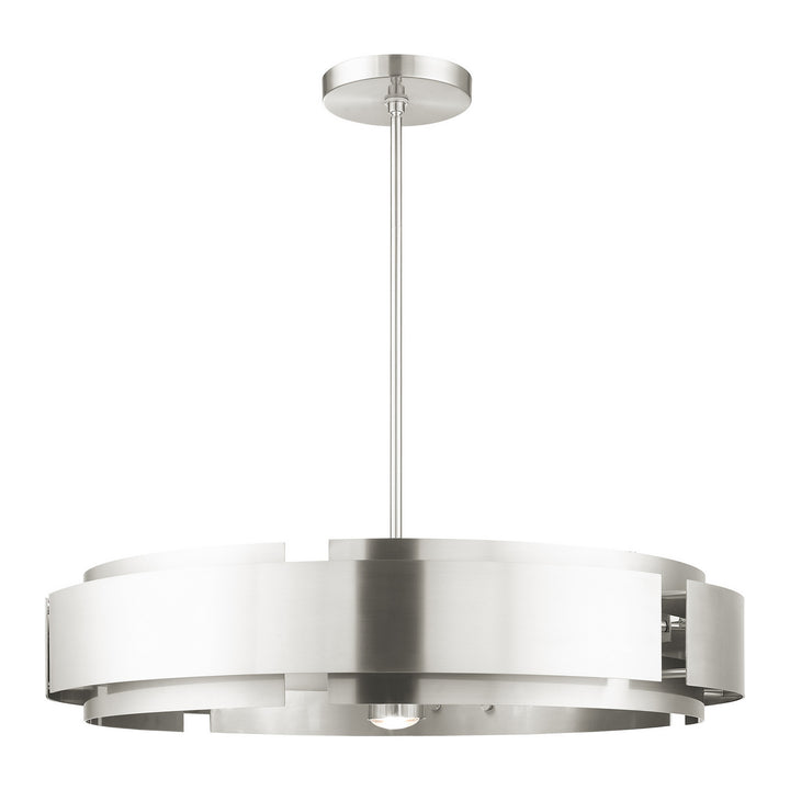 Livex Varick 49418-91 Pendant Light - Brushed Nickel