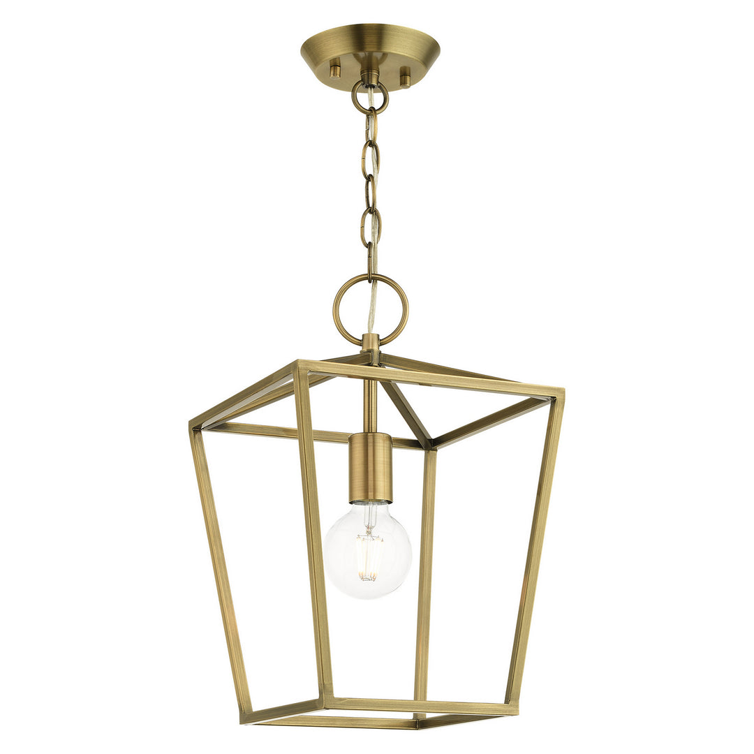 Livex Devone 49432-01 Ceiling Light - Antique Brass