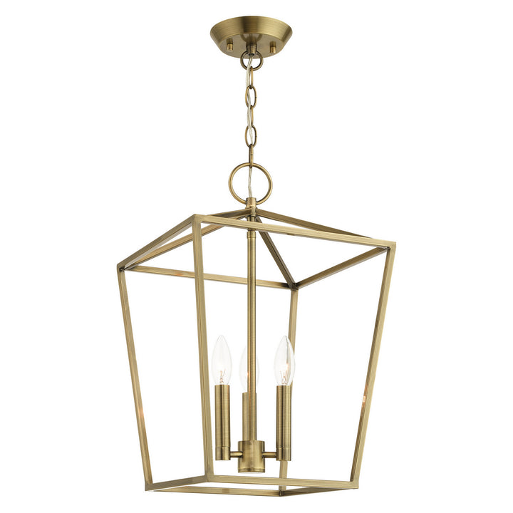 Livex Devone 49433-01 Ceiling Light - Antique Brass