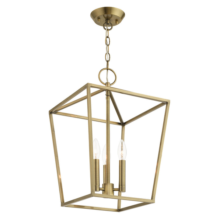 Livex Devone 49433-01 Ceiling Light - Antique Brass