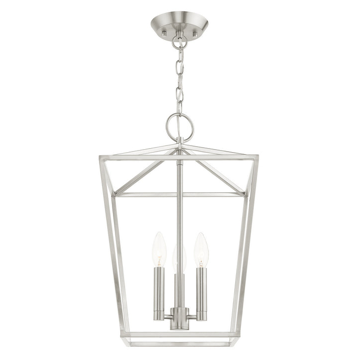 Livex Devone 49433-91 Ceiling Light - Brushed Nickel