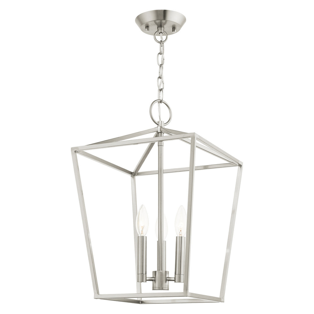 Livex Devone 49433-91 Ceiling Light - Brushed Nickel