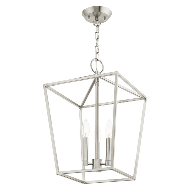 Livex Devone 49433-91 Ceiling Light - Brushed Nickel