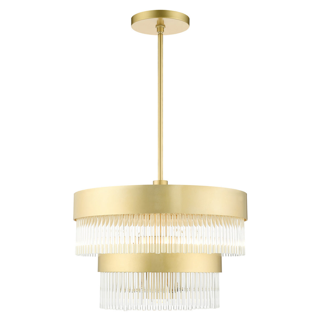 Livex Norwich 49824-33 Chandelier Light - Soft Gold