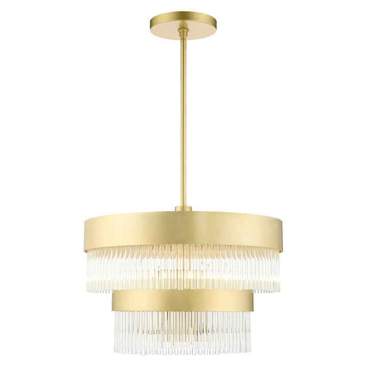 Livex Norwich 49824-33 Chandelier Light - Soft Gold