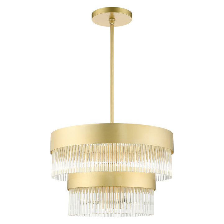 Livex Norwich 49824-33 Chandelier Light - Soft Gold